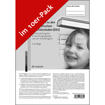 Testbogen zu den Diagnostischen Einschätzskalen (DES) zur Beurteilung des Entwicklungsstandes und der Schulfähigkeit