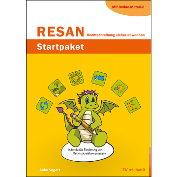 RESAN - Rechtschreibung sicher anwenden. Startpaket mit Manual, 9 Förderheften und Zusatzmaterial zum Download