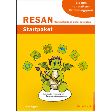 RESAN - Rechtschreibung sicher anwenden. Startpaket mit Manual, 9 Förderheften und Zusatzmaterial zum Download