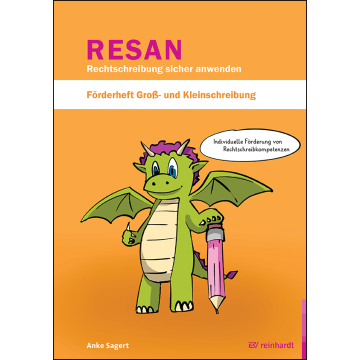RESAN - Rechtschreibung sicher anwenden. Förderheft Groß- und Kleinschreibung