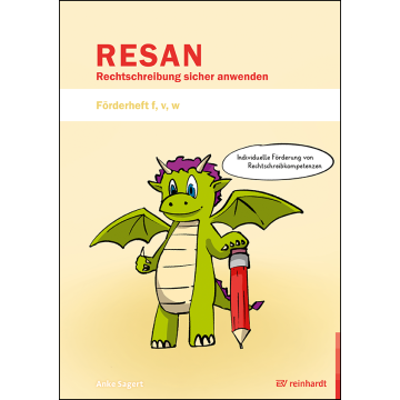 RESAN - Rechtschreibung sicher anwenden. Förderheft f, v, w