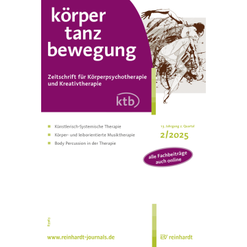 Fachbeitrag: Körper- und leiborientierte Musiktherapie in Theorie und Praxis