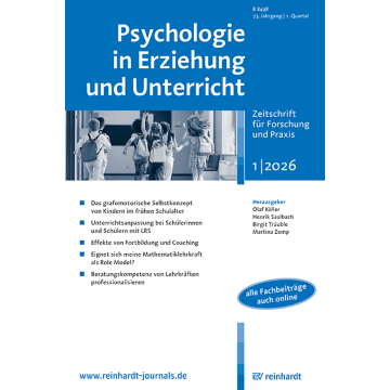 Empirische Arbeit: Eignet sich meine Mathematiklehrkraft als Role Model?