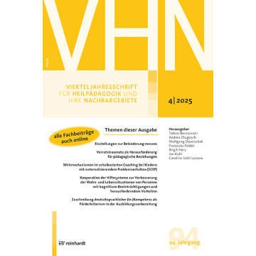 Fachbeitrag: Kooperation der Hilfesysteme als Qualitätsstandard zur Verbesserung der Wohn- und Lebenssituation von Personen mit kognitiven Beeinträchtigungen und herausforderndem Verhalten