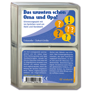 Das wussten schon Oma und Opa!