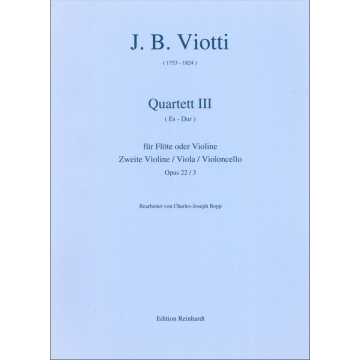 Quartett III (Es-Dur)