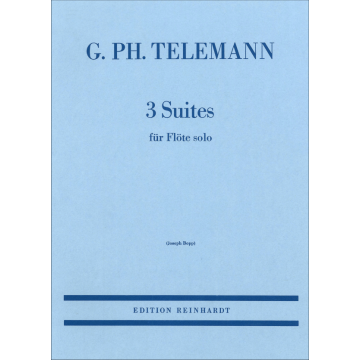 3 Suites für Flöte solo