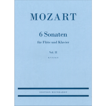 6 Sonaten für Flöte und Klavier - Vol. II