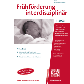 Originalarbeit: Elternschaft und Familie nach reproduktionsmedizinischer Assistenz - Herausforderungen und Themen von Eltern und Familien