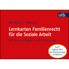Lernkarten Familienrecht f&uuml;r die Soziale Arbeit